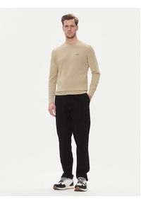 Aeronautica Militare Sweter 251MA1556L560 Beżowy Regular Fit. Kolor: beżowy. Materiał: bawełna #4