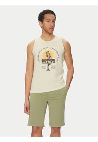 Blend Tank top 20718290 Beżowy Regular Fit. Kolor: beżowy. Materiał: bawełna #1