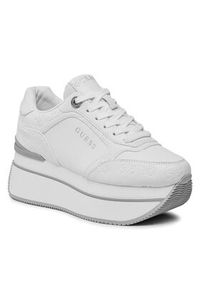Guess Sneakersy Camrio FLPCAM FAL12 Biały. Kolor: biały. Materiał: skóra #5