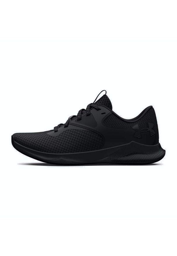 Buty treningowe damskie Under Armour Charged Aurora 2. Zapięcie: sznurówki. Kolor: czarny. Materiał: guma, materiał, tkanina, syntetyk. Szerokość cholewki: normalna