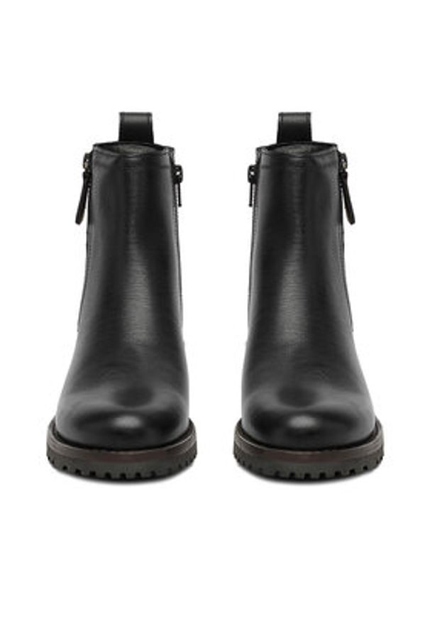 Lasocki Botki CEO-WI23-TR24-03 Czarny. Kolor: czarny. Materiał: skóra