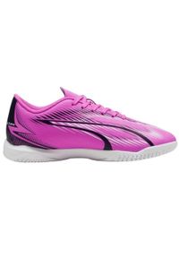 Puma - Buty Ultra Play IT Dla Dzieci. Kolor: różowy, zielony, wielokolorowy, brązowy, biały. Sport: piłka nożna