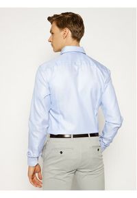 Eton Koszula 316979511 Niebieski Slim Fit. Kolor: niebieski. Materiał: bawełna #3