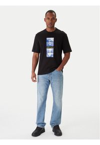 Hugo - HUGO T-Shirt Nuley JJK 50554841 Czarny Relaxed Fit. Kolor: czarny. Materiał: bawełna #1