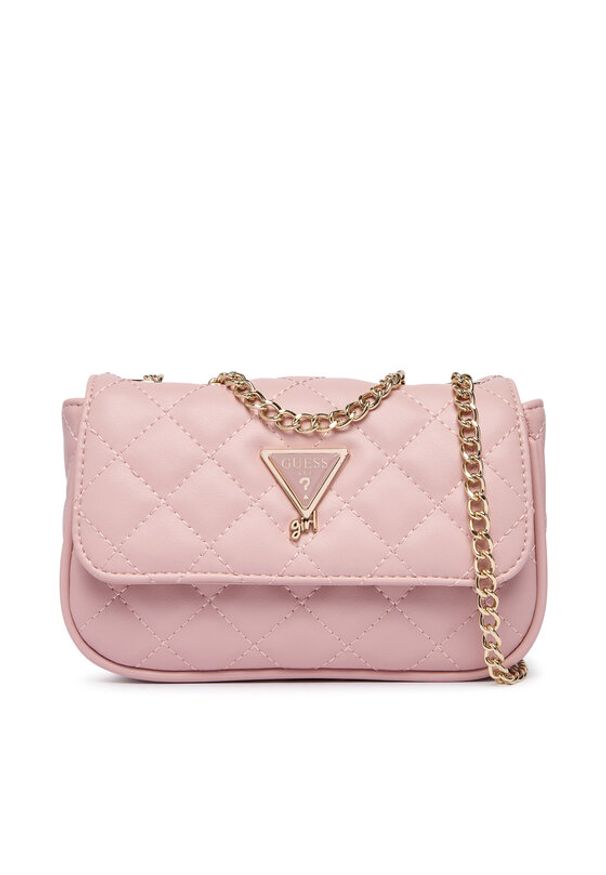 Guess Torebka J5YZ17 WGT10 Różowy. Kolor: różowy. Materiał: skórzane