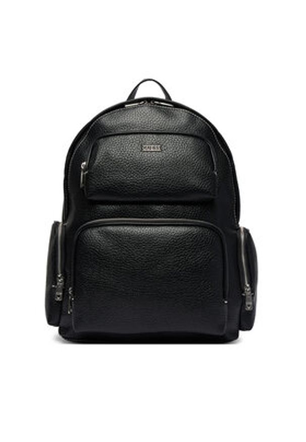 Guess Plecak HMBOGS P6211 Czarny. Kolor: czarny. Materiał: skóra