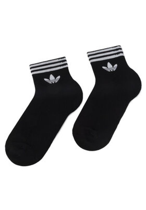 Adidas - adidas Zestaw 3 par niskich skarpet unisex Tref Ank Sck Hc EE1151 Czarny. Kolor: czarny. Materiał: materiał