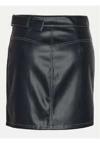 Noisy may - Noisy May Spódnica z imitacji skóry Mandy 27030945 Czarny Regular Fit. Kolor: czarny. Materiał: skóra #2