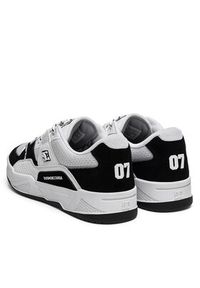 DC Shoes Sneakersy CONSTRUCT ADYS100822-BKW Biały. Kolor: biały. Materiał: skóra, zamsz #2