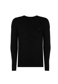 Emporio Armani Longsleeve | 1116533-F584 | Mężczyzna | Czarny. Okazja: na co dzień. Kolor: czarny. Materiał: elastan, poliester, wiskoza. Długość rękawa: długi rękaw. Styl: casual, elegancki