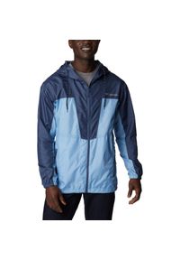 columbia - Kurtka sportowa męska Columbia Trail Traveler Windbreaker Jacket. Kolor: niebieski. Materiał: poliester #1
