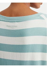 Marc O'Polo T-Shirt 516 2321 51241 Zielony Loose Fit. Typ kołnierza: polo. Kolor: zielony. Materiał: bawełna #4