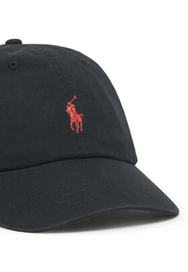 Polo Ralph Lauren Czapka z daszkiem Chino Ball Cap 710548524012 Czarny. Kolor: czarny. Materiał: bawełna