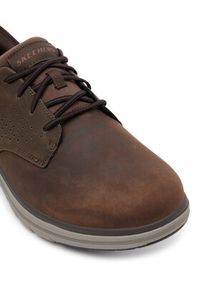 skechers - Skechers Sneakersy Orell-Yates 205249/COC Brązowy. Kolor: brązowy. Materiał: skóra #6