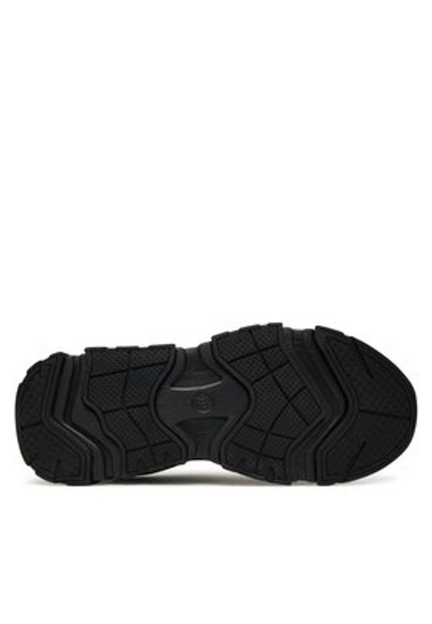 Just Cavalli Sneakersy 79QA3SH1 Czarny. Kolor: czarny. Materiał: skóra
