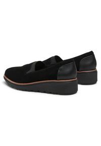 Clarks Półbuty Sharon Dolly 261558194 Czarny. Kolor: czarny. Materiał: skóra, zamsz #7