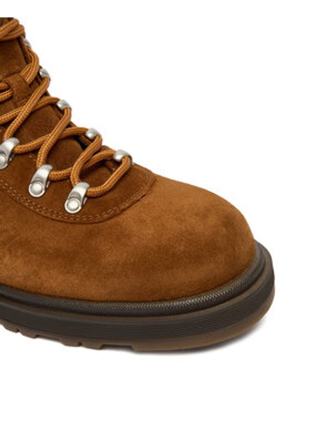 GANT - Gant Trapery 31543079 Brązowy. Kolor: brązowy. Materiał: skóra, zamsz