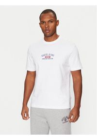 Guess Jeans T-Shirt M5RI77 K8FQ4 Biały Regular Fit. Kolor: biały. Materiał: bawełna