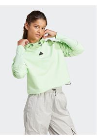 Adidas - adidas Bluza City Escape IS3014 Zielony Loose Fit. Kolor: zielony. Materiał: syntetyk #3