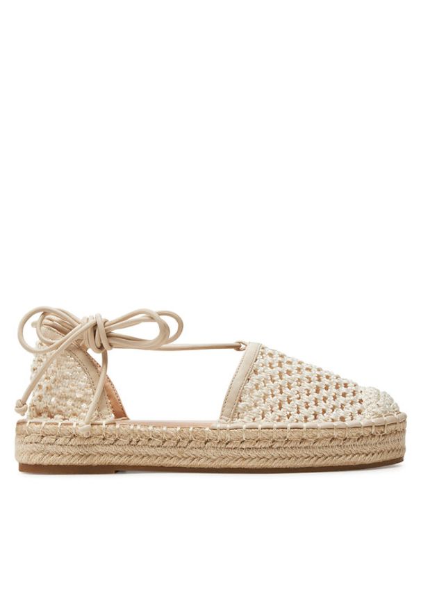 Aldo Espadryle Picot 13573899 Beżowy. Kolor: beżowy. Materiał: materiał