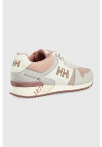 Helly Hansen sneakersy kolor różowy. Nosek buta: okrągły. Zapięcie: sznurówki. Kolor: różowy. Materiał: skóra, materiał. Sport: turystyka piesza
