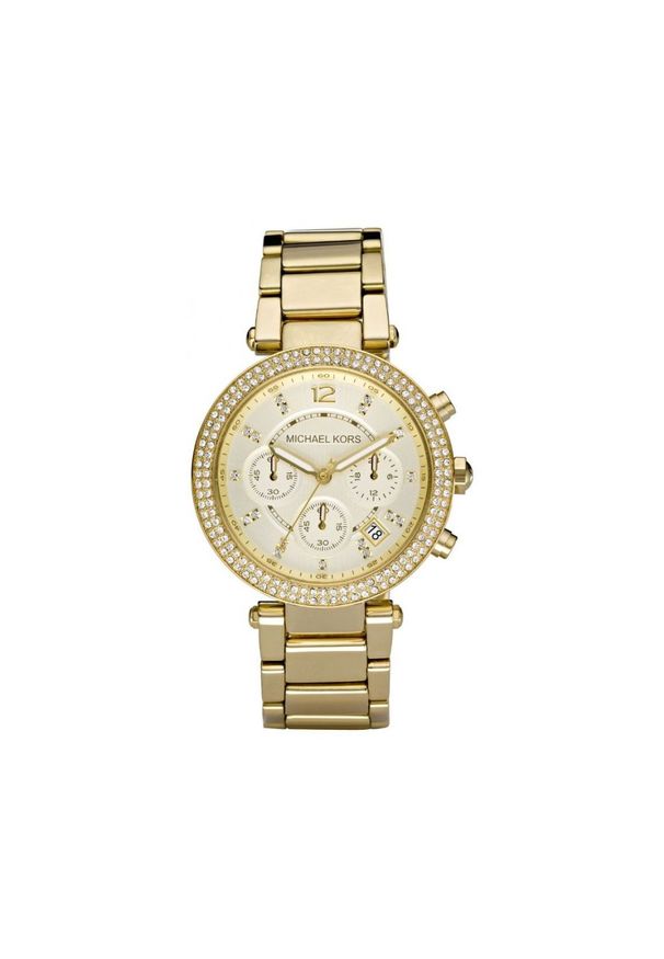 Michael Kors - MICHAEL KORS ZEGAREK LADIES GOLD TONE MK5354. Styl: klasyczny, elegancki