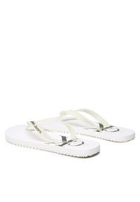 Calvin Klein Jeans Japonki Beach Sandal Monogram Tpu YM0YM00838 Biały. Kolor: biały