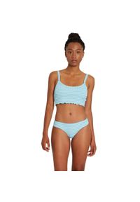 Dół kostiumu kąpielowego Volcom Next In Line Cheekini. Kolor: niebieski