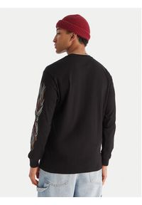 DC Shoes Longsleeve Burn Out HLS EDYZT04355 Czarny Regular Fit. Kolor: czarny. Materiał: syntetyk. Długość rękawa: długi rękaw