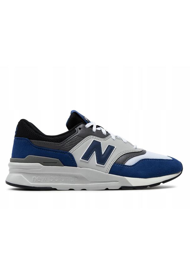 New Balance - Buty na co dzień męskie NEW BALANCE 997 skóra. Okazja: na co dzień. Kolor: niebieski. Materiał: skóra