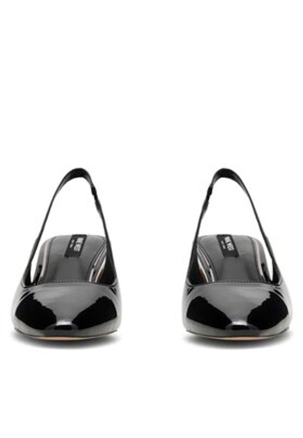 Nine West Czółenka 123AL1938-1 Czarny. Kolor: czarny. Materiał: skóra