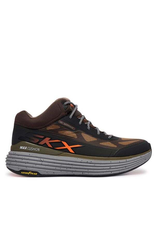 skechers - Skechers Sneakersy Max Cushioning Suspension- Terrace 220935 Brązowy. Kolor: brązowy. Materiał: materiał