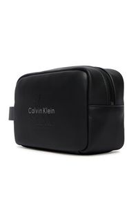 Calvin Klein Kosmetyczka Bold Dopp Kit LV04D1238G Czarny. Kolor: czarny. Materiał: skóra #4