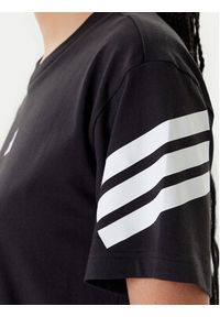 Adidas - adidas T-Shirt Future Icons 3-Stripes JE0237 Czarny Regular Fit. Kolor: czarny. Materiał: bawełna #2
