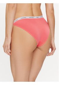 Calvin Klein Underwear Figi klasyczne 000QD5215E Koralowy. Kolor: pomarańczowy. Materiał: bawełna