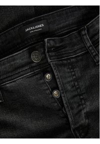 Jack & Jones Jeansy Glenn 12237350 Czarny Slim Fit. Kolor: czarny