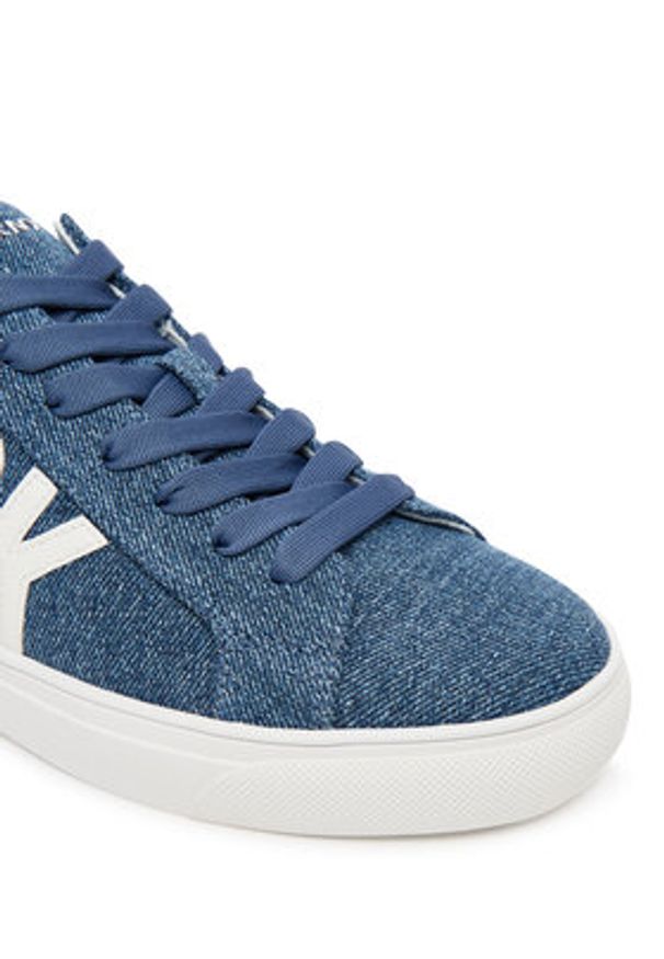 DKNY Sneakersy K3580017 Niebieski. Kolor: niebieski. Materiał: materiał