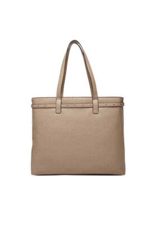 Liu Jo Torebka Ecs M Tote AF5135 E0058 Beżowy. Kolor: beżowy. Materiał: skórzane