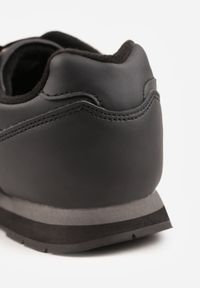 Born2be - Czarne Buty Sportowe Laodosa. Okazja: na co dzień. Wysokość cholewki: przed kostkę. Kolor: czarny. Materiał: materiał. Szerokość cholewki: normalna. Wzór: napisy, haft, aplikacja #3