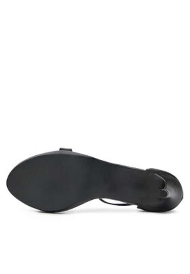 DeeZee Sandały KX2306214 Czarny. Kolor: czarny. Materiał: skóra
