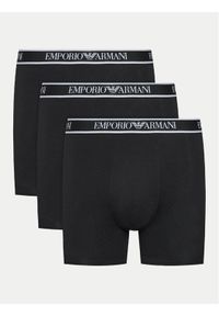 Emporio Armani Underwear Komplet 3 par bokserek 111473 4R717 21320 Czarny. Kolor: czarny. Materiał: bawełna #1