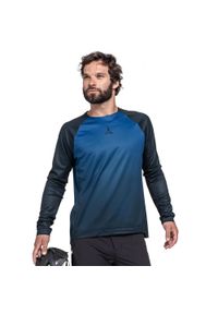 SCHÖFFEL - Longsleeve rowerowy męski Schöffel Koitere. Kolor: niebieski. Długość rękawa: długi rękaw. Sport: kolarstwo