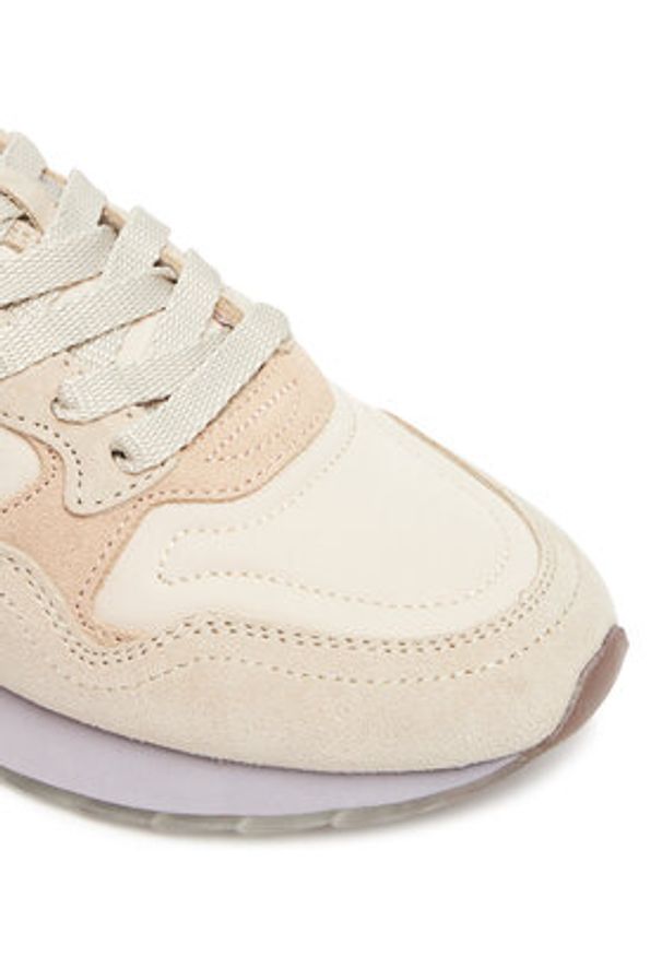 HOFF Sneakersy City Lisbon 22502012 Beżowy. Kolor: beżowy. Materiał: zamsz, skóra