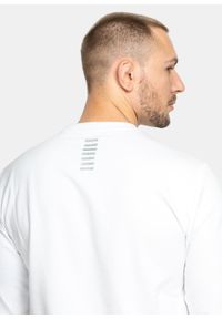 Bluza męska EA7 Emporio Armani Regular Fit (8NPM52 PJ05Z 0100). Kolor: biały. Styl: sportowy #5