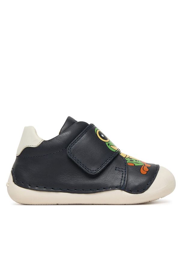 Półbuty Geox. Kolor: niebieski