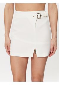 Liu Jo Spódnica trapezowa WA3187 T7896 Biały Regular Fit. Kolor: biały. Materiał: syntetyk