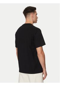 Versace Jeans Couture T-Shirt 78GAHE06 Czarny Regular Fit. Kolor: czarny. Materiał: bawełna