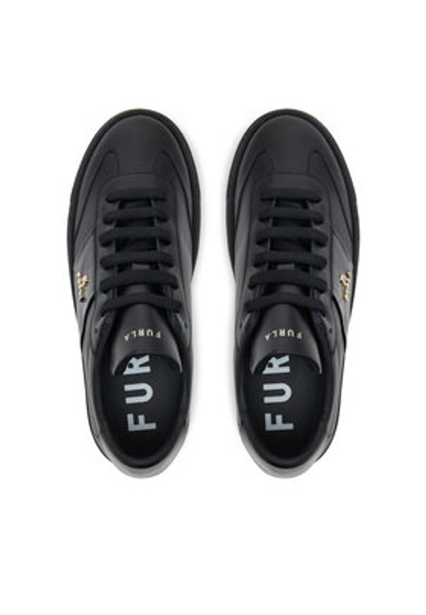 Furla Sneakersy Enjoy Lace-Up Sneaker YI79ENJ BX3711 O6000 Czarny. Kolor: czarny. Materiał: skóra