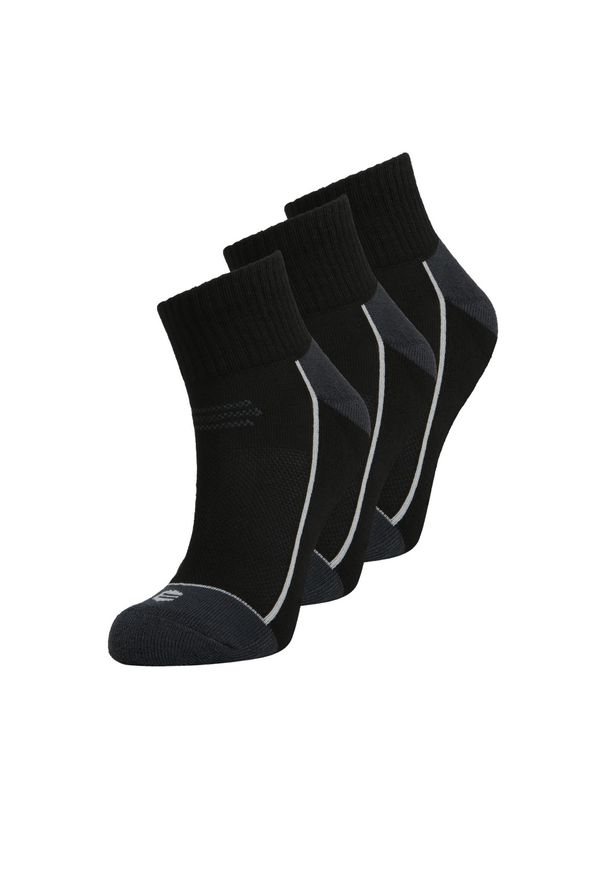ENDURANCE - Skarpetki Endurance Avery Quarter 3-pack. Kolor: czarny. Sport: fitness