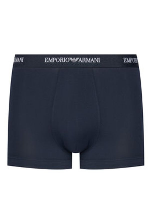 Emporio Armani Underwear Komplet 3 par bokserek EM000259 AF14132 MB139 Granatowy. Kolor: niebieski. Materiał: bawełna